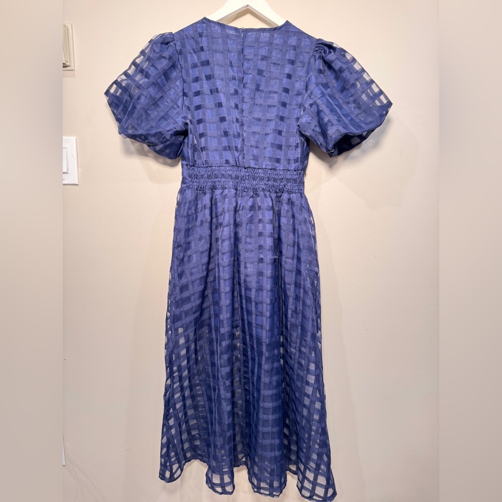 Sanbonepd High Waist Belly Covering Slim And Drape Loose Women Casual Dress - Picture 3 of 8